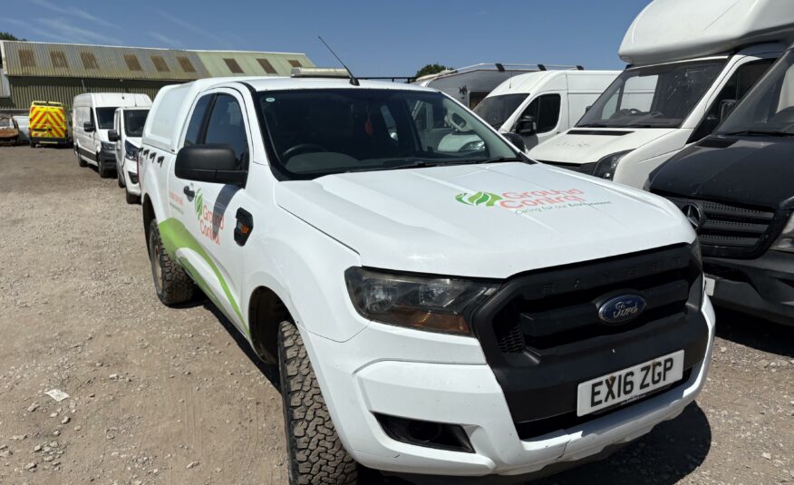 2016 FORD RANGER XL 4X4 DCB TDCI