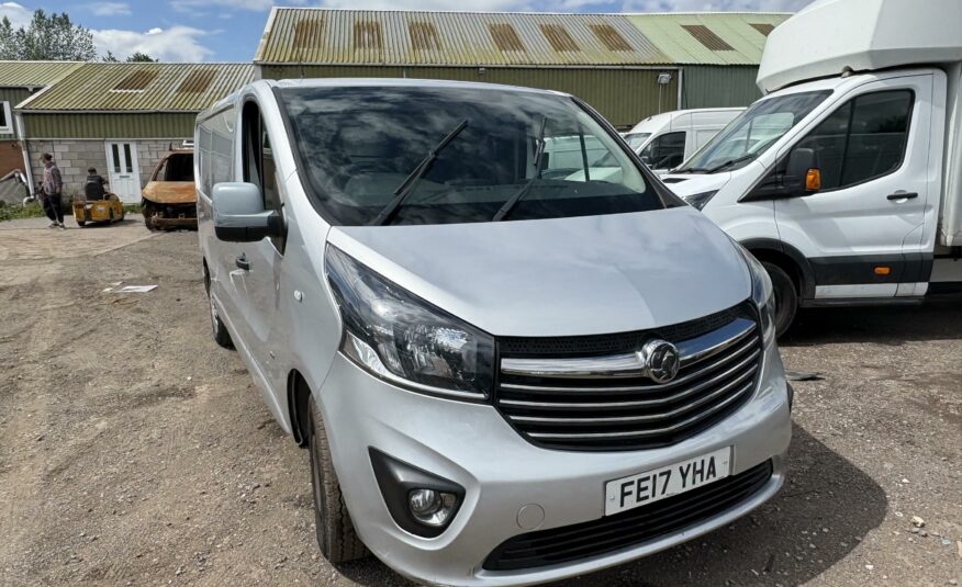 2017 VAUXHALL VIVARO 2900 SPORTIVE CDTI