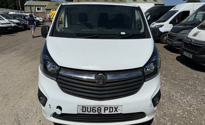2018 VAUXHALL VIVARO L2H1 2900 SPORTIVE CDTI