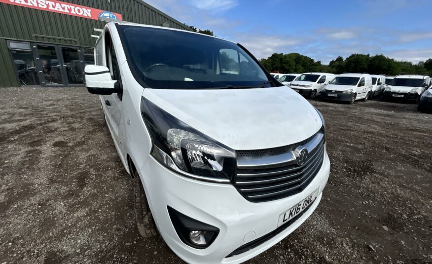 2016 VAUXHALL VIVARO TRAFFIC