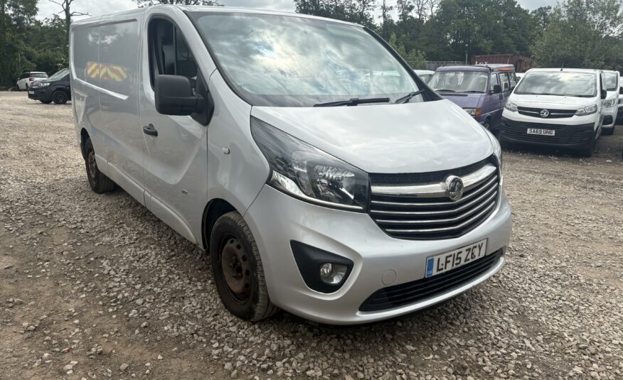 2015 VAUXHALL VIVARO 2900 L2H1 CDTI P/V SPORTIVE