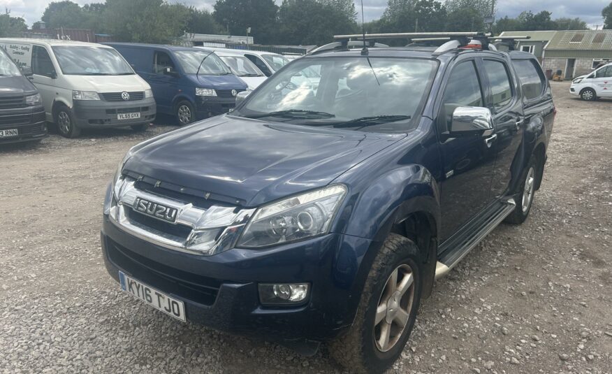 2016 ISUZU D-MAX D-MAX UTAH VISI D/C TW TRB TDA