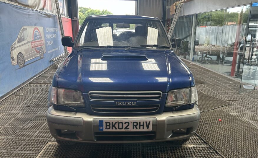 2002 ISUZU TROOPER SWB DT CITATION