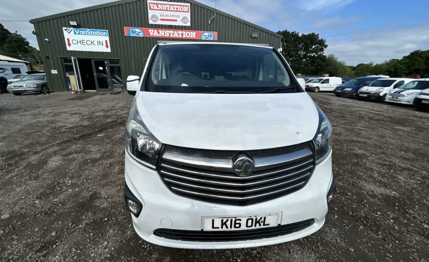 2016 VAUXHALL VIVARO TRAFFIC