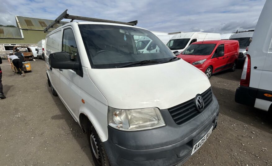 2005 VOLKSWAGEN T-SPORTER T30 104 TDI LWB