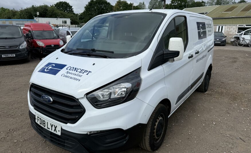 2018 FORD TRANSIT CUSTOM 300 BASE