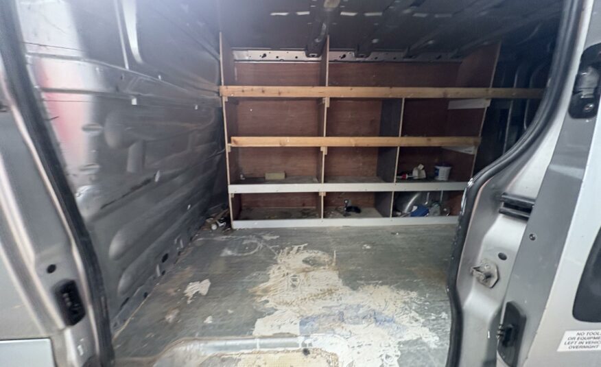 2011 VAUXHALL VIVARO 2900 CDTI P/V