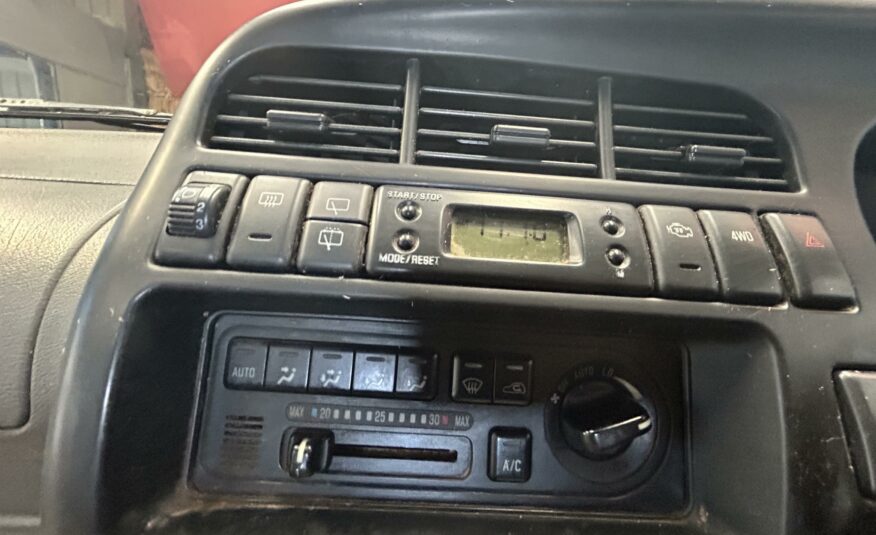 2002 ISUZU TROOPER SWB DT CITATION