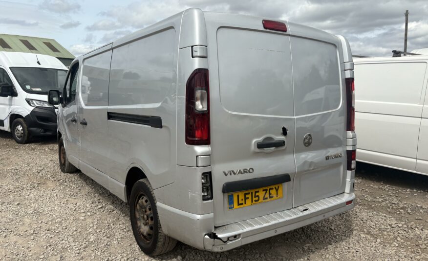 2015 VAUXHALL VIVARO 2900 L2H1 CDTI P/V SPORTIVE