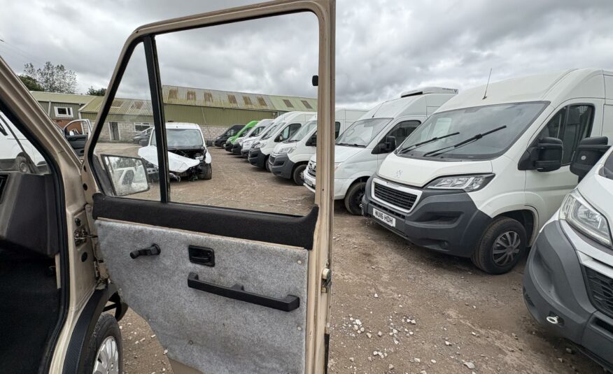 1985 RENAULT TRAFIC TRAFIC HDS