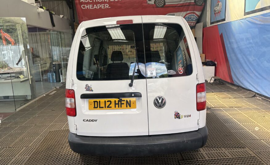 2012 VOLKSWAGEN CADDY C20 TDI 102