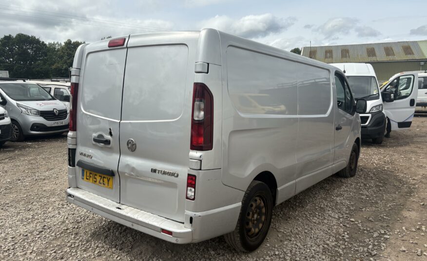 2015 VAUXHALL VIVARO 2900 L2H1 CDTI P/V SPORTIVE