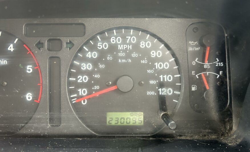 2002 ISUZU TROOPER SWB DT CITATION