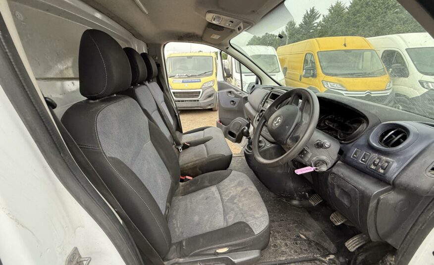 2016 VAUXHALL VIVARO 2900 BT CDTI ECOFLEX SS