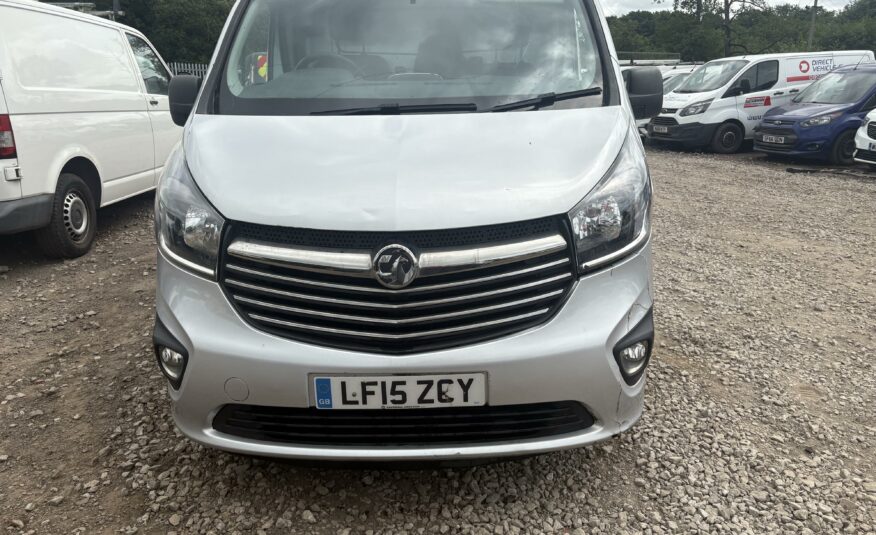 2015 VAUXHALL VIVARO 2900 L2H1 CDTI P/V SPORTIVE