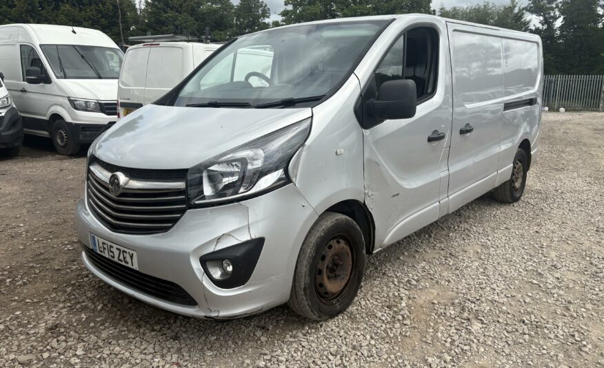 2015 VAUXHALL VIVARO 2900 L2H1 CDTI P/V SPORTIVE