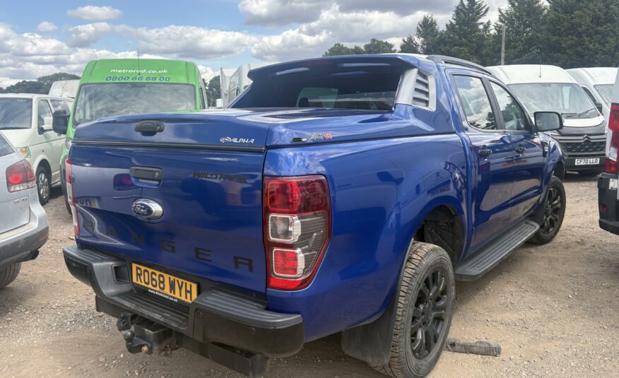 2018 FORD RANGER WILDTRAK 4X4 DCB TDCI A