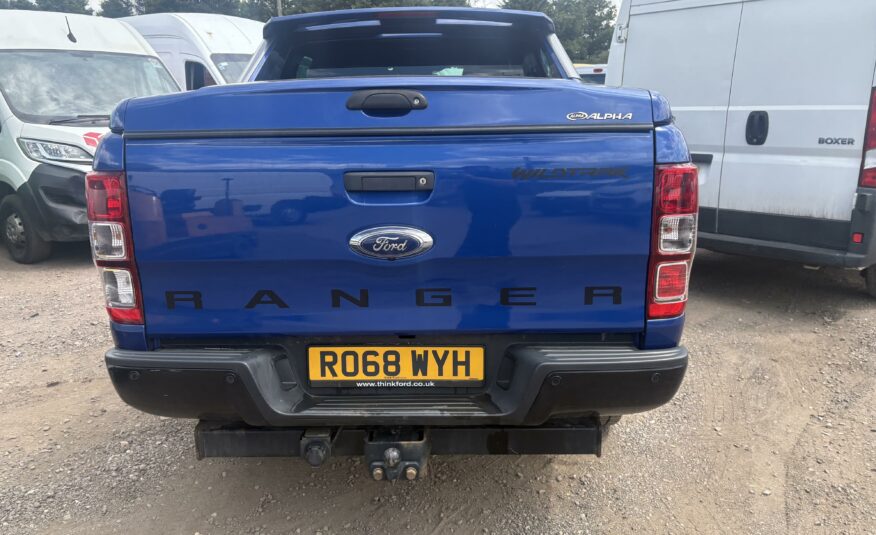 2018 FORD RANGER WILDTRAK 4X4 DCB TDCI A