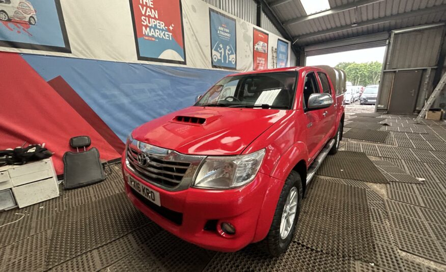 2016 TOYOTA HILUX INVINCIBLE D-4D 4X4 DCB INVINCIBLE D-4D 4X4 DCB