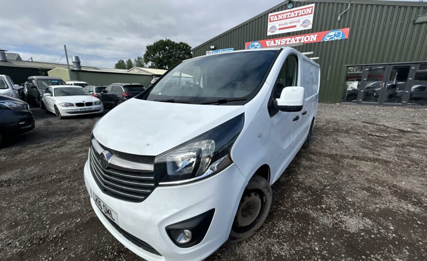 2016 VAUXHALL VIVARO TRAFFIC