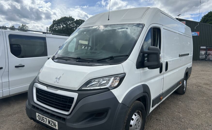 2017 PEUGEOT BOXER 435 PRO L4H2 BLUE HDI