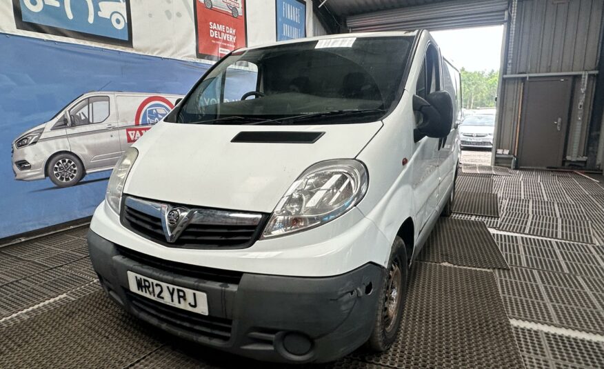 2012 VAUXHALL VIVARO 2700 CDTI 113 SWB