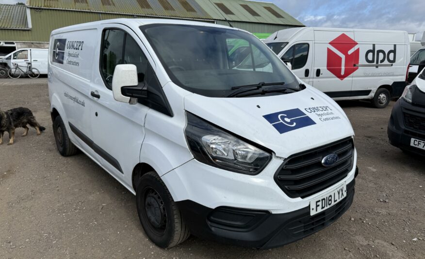 2018 FORD TRANSIT CUSTOM 300 BASE