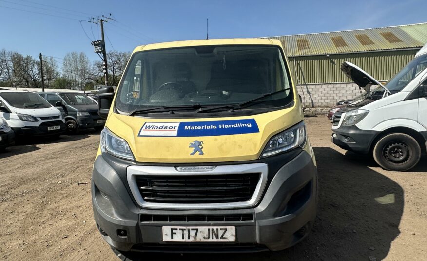 2017 PEUGEOT BOXER BLUE HDI 333 L1H1 P/V