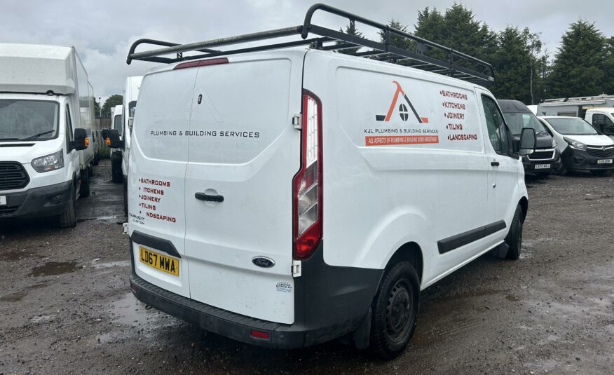 2017 FORD TRANSIT CUSTOM 290