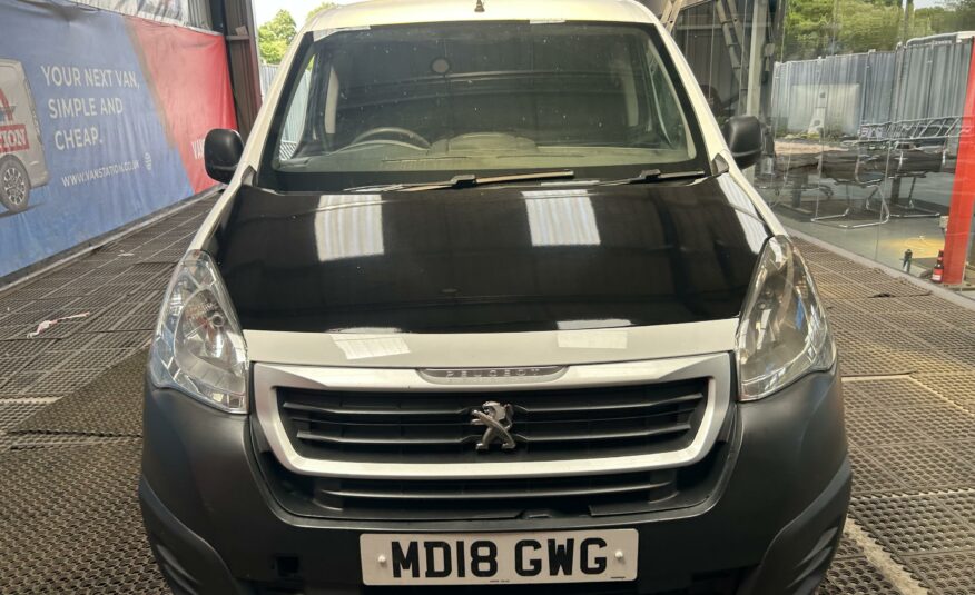2018 PEUGEOT PARTNER SE L1 BLUE HDI