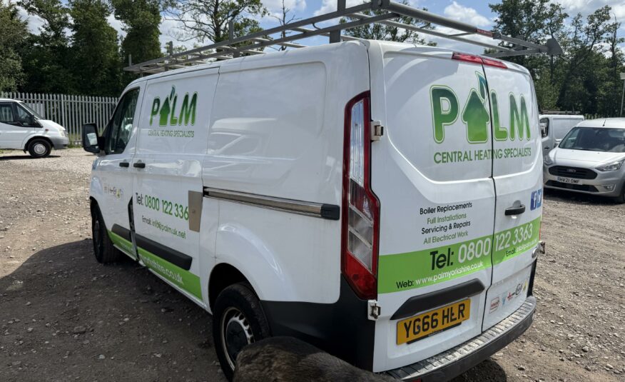2016 FORD TRANSIT CUSTOM 270 LR P/V