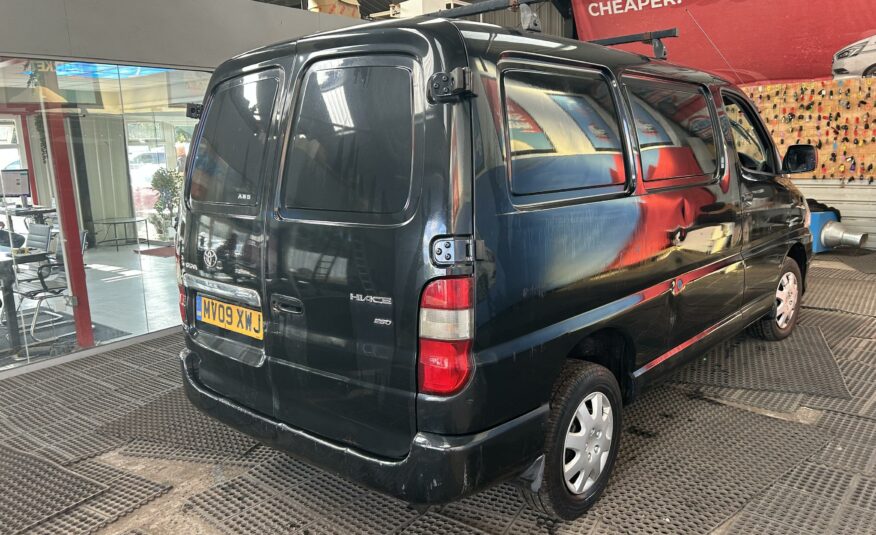 2009 TOYOTA HIACE 280 D-4D 120 SWB