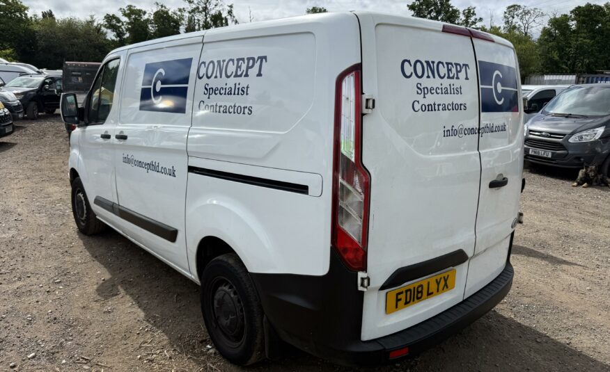 2018 FORD TRANSIT CUSTOM 300 BASE