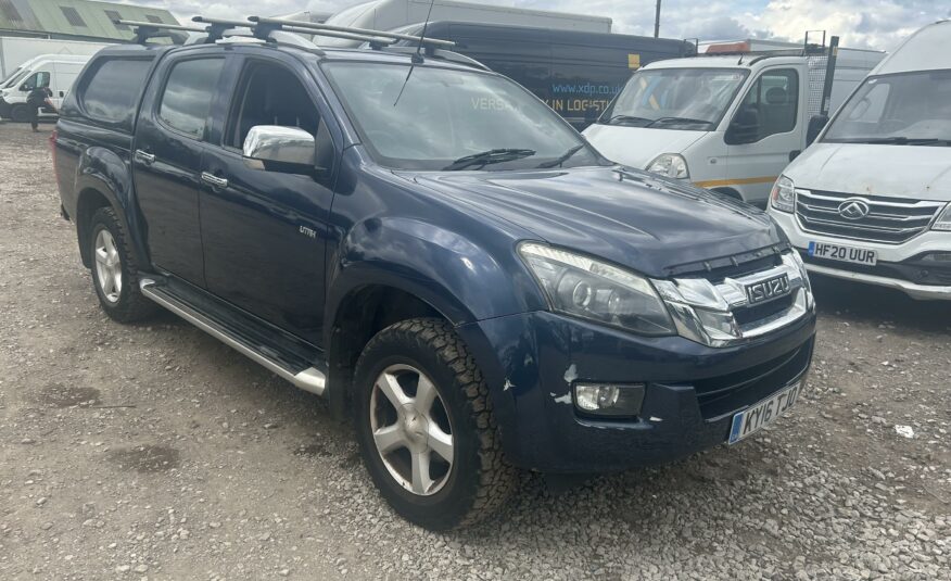 2016 ISUZU D-MAX D-MAX UTAH VISI D/C TW TRB TDA