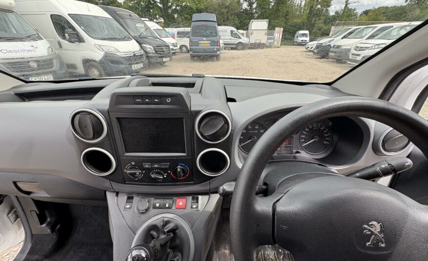 2018 PEUGEOT PARTNER PROFESSION L1 BLUE HDI