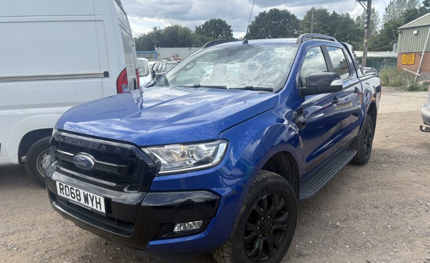 2018 FORD RANGER WILDTRAK 4X4 DCB TDCI A