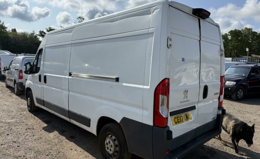 2017 PEUGEOT BOXER 335 PRO L3H2 BLUE HDI