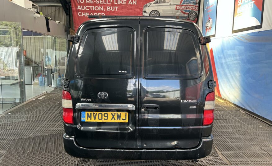 2009 TOYOTA HIACE 280 D-4D 120 SWB