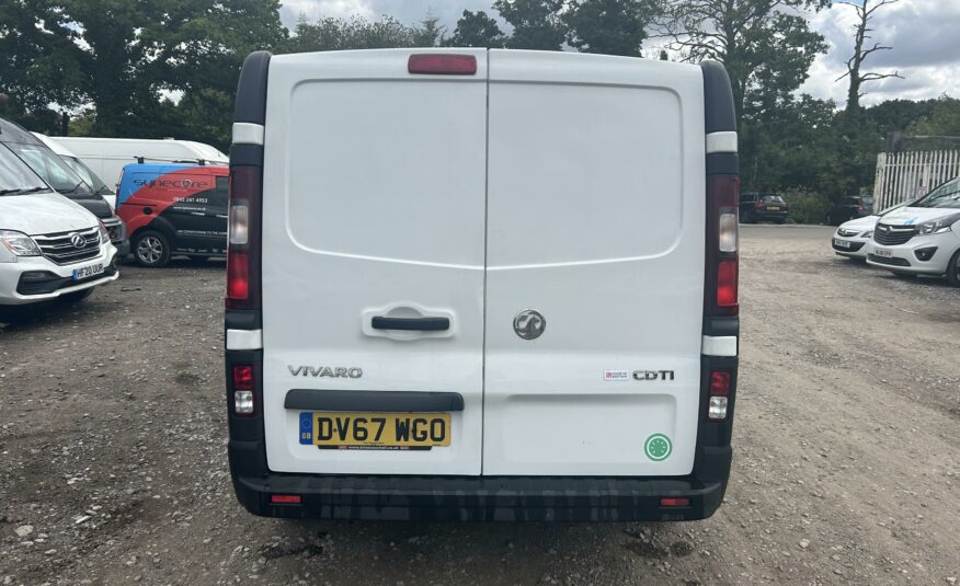 2017 VAUXHALL VIVARO 2900 CDTI