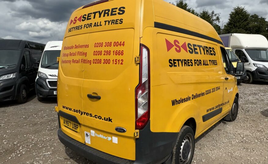 2017 FORD TRANSIT CUSTOM 290 HR P/V