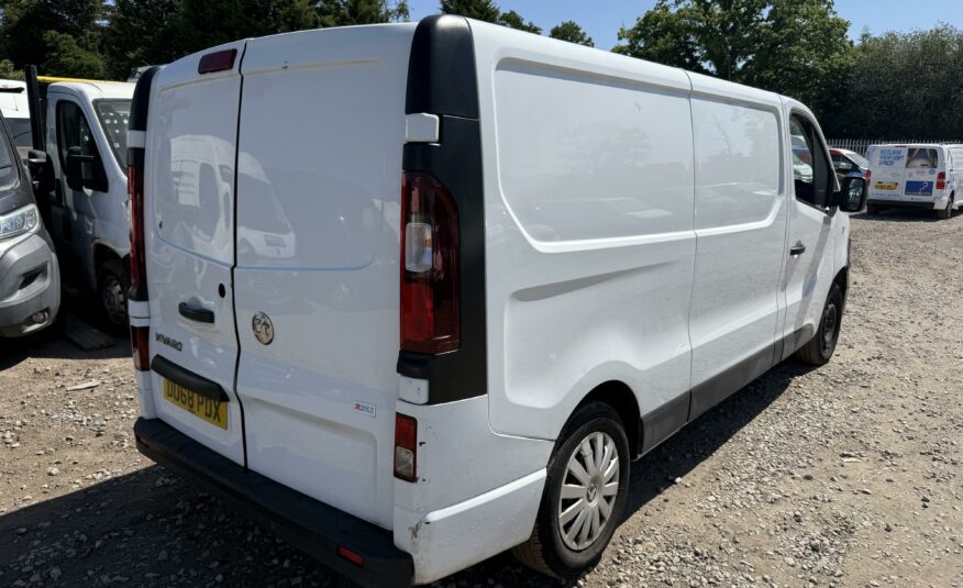 2018 VAUXHALL VIVARO L2H1 2900 SPORTIVE CDTI