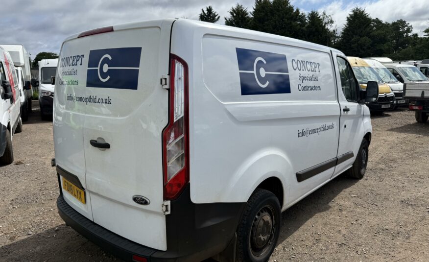 2018 FORD TRANSIT CUSTOM 300 BASE