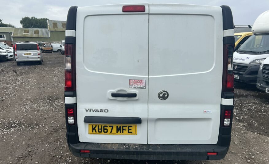 2017 VAUXHALL VIVARO 2700 CDTI