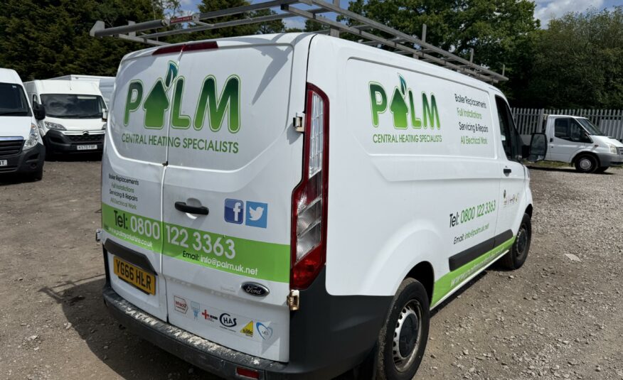 2016 FORD TRANSIT CUSTOM 270 LR P/V