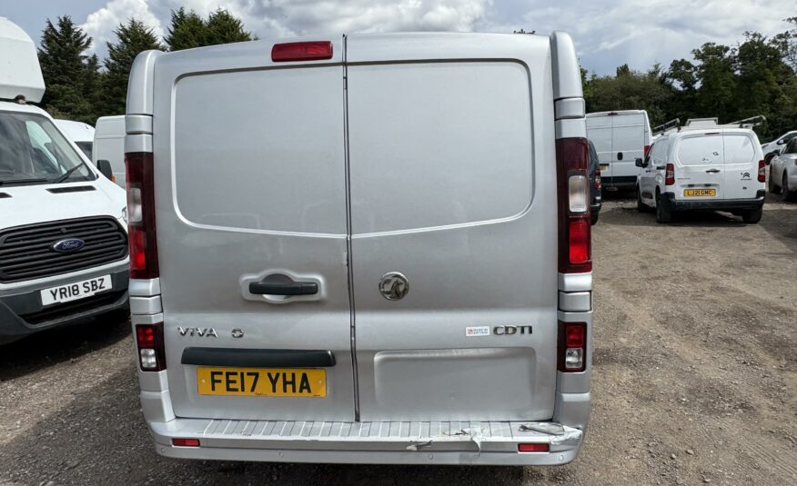 2017 VAUXHALL VIVARO 2900 SPORTIVE CDTI