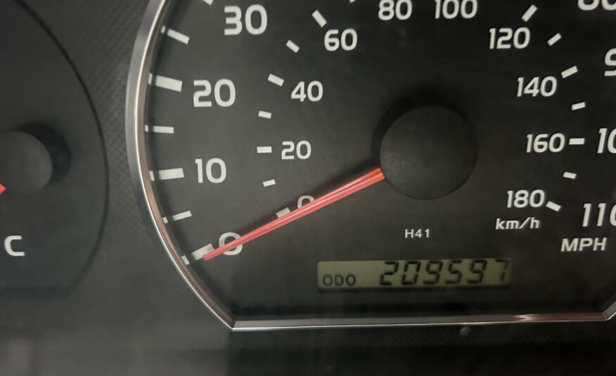 2009 TOYOTA HIACE 280 D-4D 120 SWB