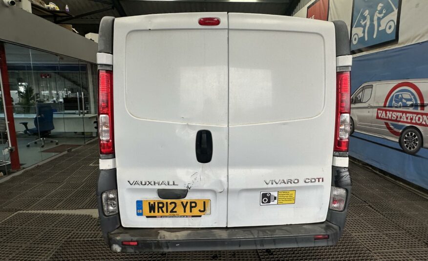 2012 VAUXHALL VIVARO 2700 CDTI 113 SWB