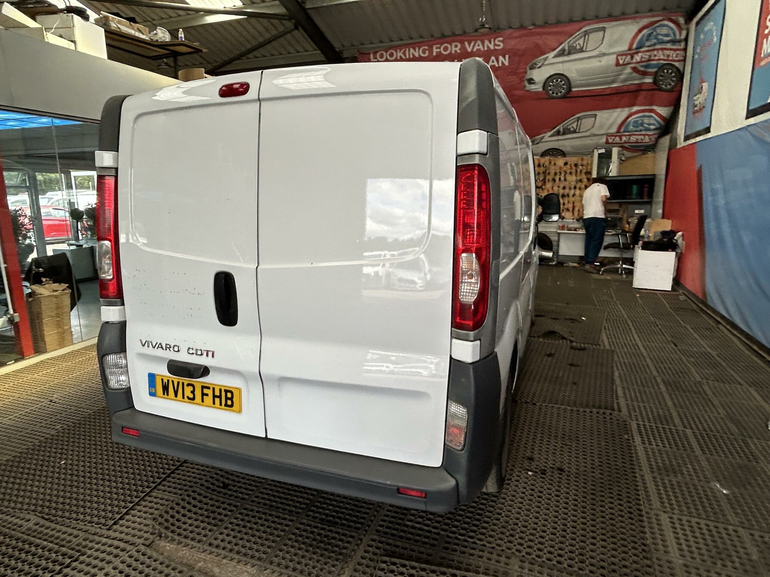 2013 Vauxhall Vivaro Vivaro 2700 CDTi 113 SWB – WV13FHB