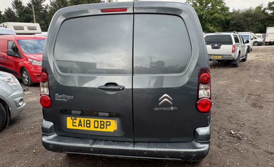 2018 CITROEN BERLINGO 850 EN-PRISE BLUEHDI 850 EN-PRISE BLUEHDI