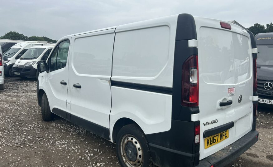 2017 VAUXHALL VIVARO 2700 CDTI